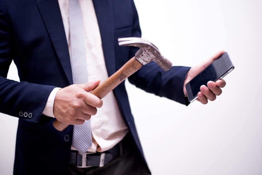 Not Mobile friendly website