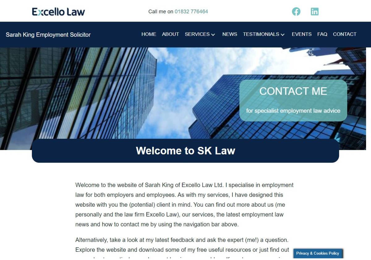Law firm web design