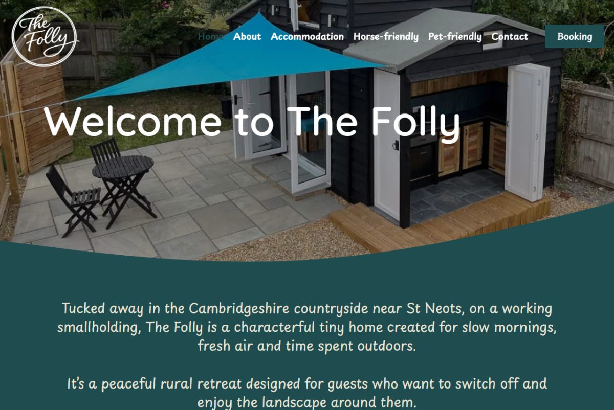 Holiday Let Website Design