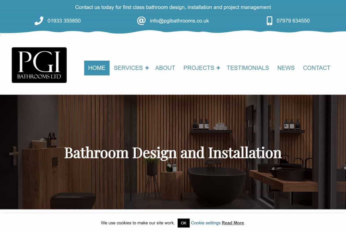 bathroom designer web design
