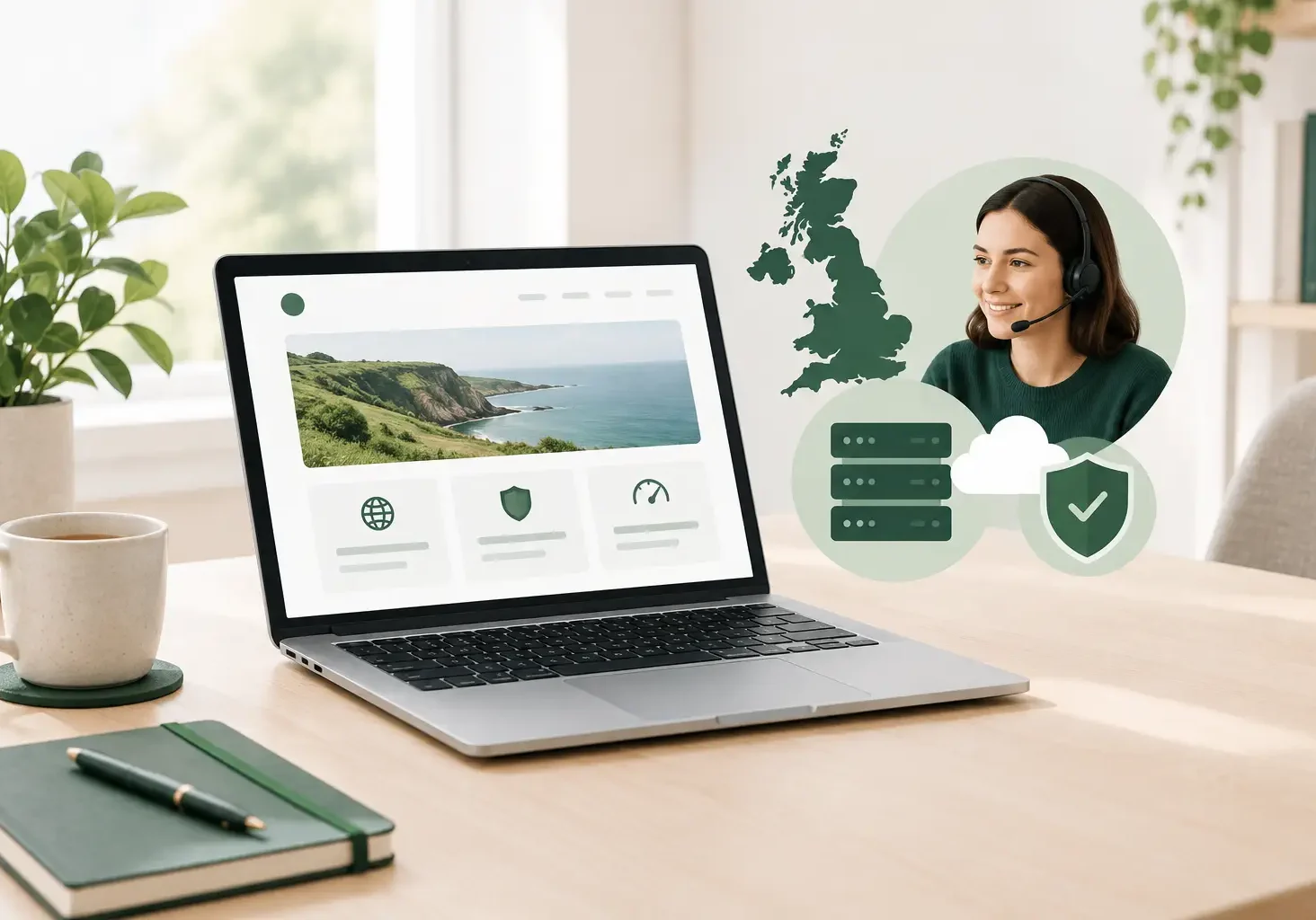 UK website hosting with support that looks after you