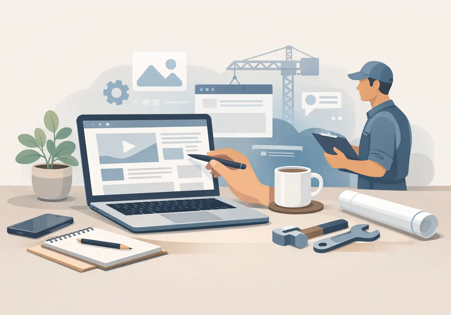 Website Design for Tradespeople That Works