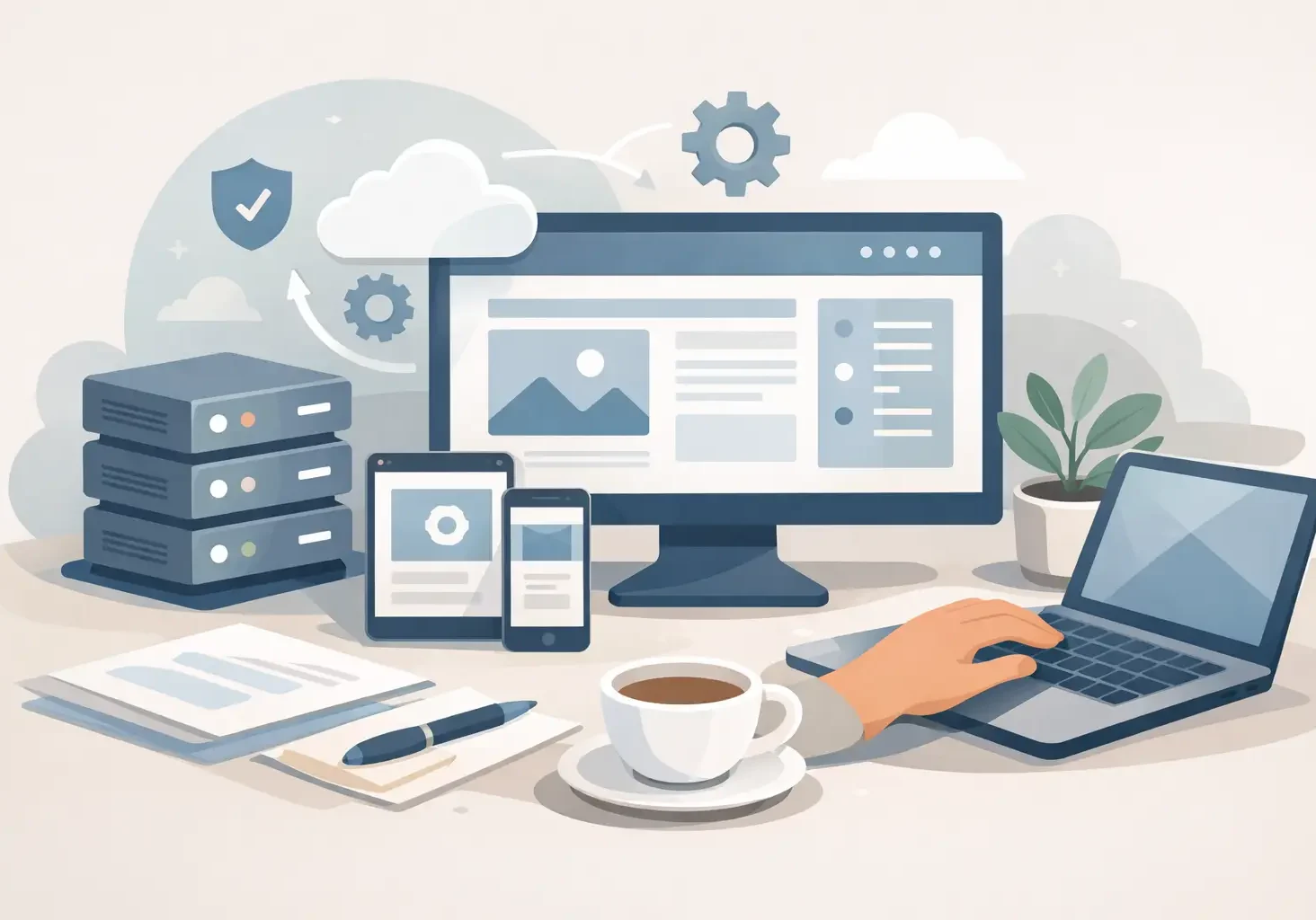 What Managed Website Hosting Takes Care Of
