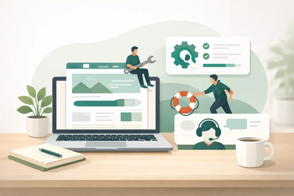 Website upgrade with ongoing support explained Website upgrade with ongoing support explained